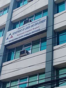 department of labor and employment ncr quezon city, metro manila|DOLE.